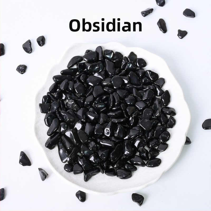 Krištalni čipovi za dekoraciju akvarija s temom Buddhe — Prirodni pet elemenata kristala, Marka Chuse, Model CSHH-20251215, Pakiranje papirnate kutije