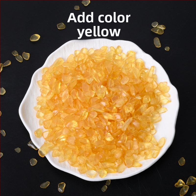 Krištalni čipovi za dekoraciju akvarija s temom Buddhe — Prirodni pet elemenata kristala, Marka Chuse, Model CSHH-20251215, Pakiranje papirnate kutije