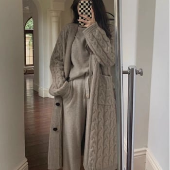 Jégselyem kardigán, V-nyakú, ujj nélküli, 2025 tavasz, koreai stílus