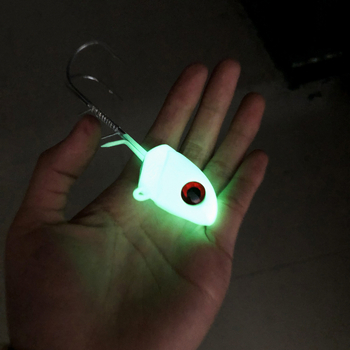 Hyderon ólomból készült horog, kettős kampóval, mesterséges/bionikus csalival — horog száma gramm súly alapján