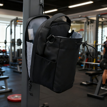 Yuda Crossbody torba za teretanu - vodootporna, ultralagana, s proširivim kapacitetom, unisex, za unutarnje sportove