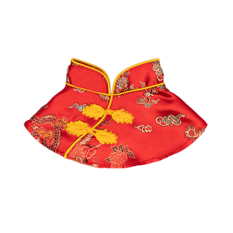 Transformacijski kostim za kućne ljubimce – kineskog stila ogrtač, materijal: platno, pogodan za mačke i pse