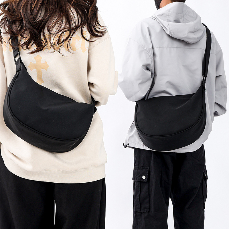 Muška crossbody torba od najlona, vodootporna i otporna na habanje, poslovni stil za putovanja, podstava od poliestera