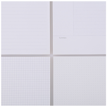 Zamjenski jezgr dnevnika s 9 rupa, HQ1431, 45 listova, otisak logotipa