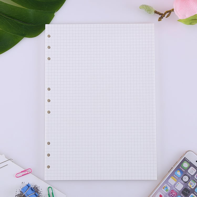 Zamjenski jezgr dnevnika s 9 rupa, HQ1431, 45 listova, otisak logotipa