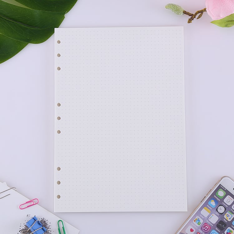 Zamjenski jezgr dnevnika s 9 rupa, HQ1431, 45 listova, otisak logotipa