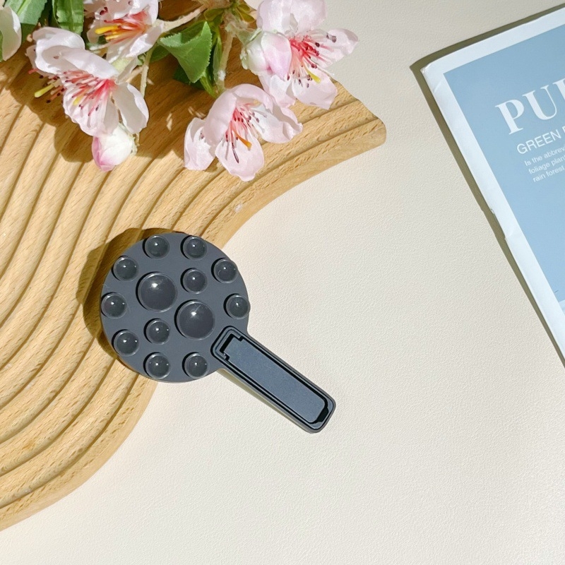 Silikonski držač za mobitel s vakuum privjeskom, sklopiva univerzalna podrška, crtić stil