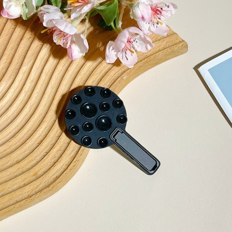 Silikonski držač za mobitel s vakuum privjeskom, sklopiva univerzalna podrška, crtić stil