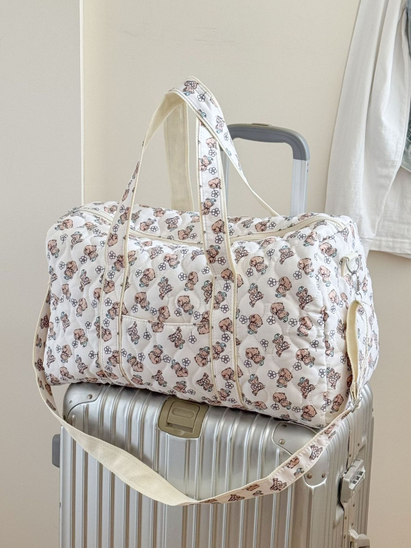 Unisex putna torba od najlona, prozračna, lagana, izdržljiva, s uzorkom životinja