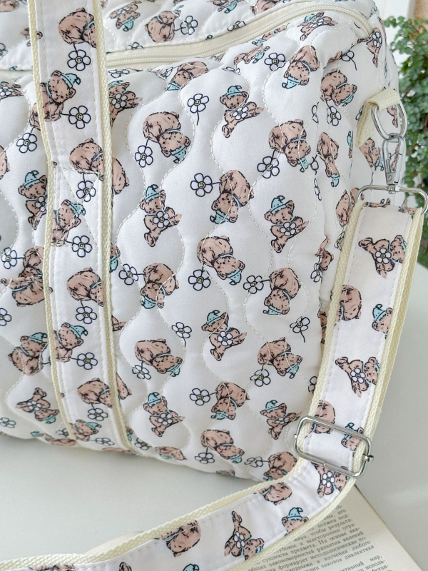 Unisex putna torba od najlona, prozračna, lagana, izdržljiva, s uzorkom životinja