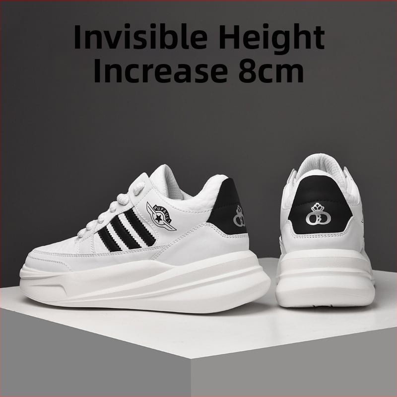 Platform cipele s gornjim dijelom od kože, okrugli vrh, vezanje, prozračna mreža unutar, gumena potplat