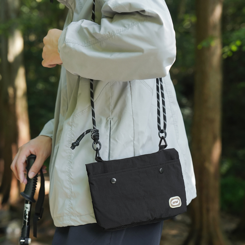 Unisex krosbody torba za outdoor sportove, platno, vodootporna