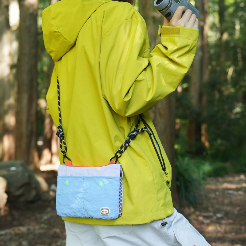 Unisex krosbody torba za outdoor sportove, platno, vodootporna