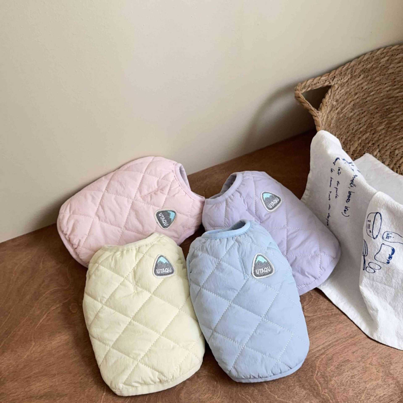 Utaqu pet márkájú ujjatlan mellény háziállatoknak – akril anyag, szabadidős stílus, ruházat téli használatra