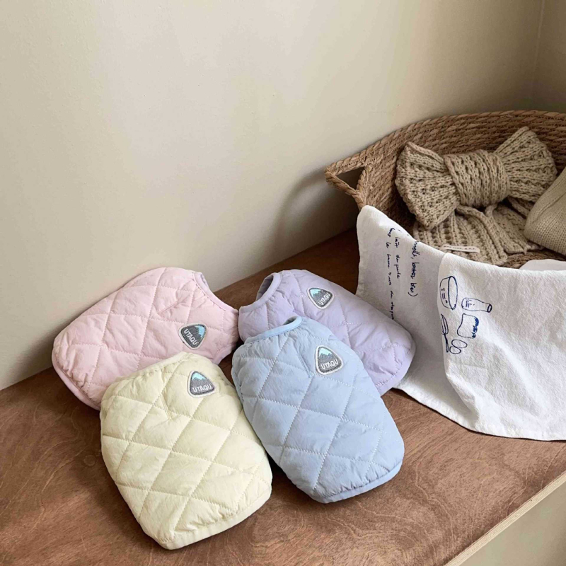 Utaqu pet márkájú ujjatlan mellény háziállatoknak – akril anyag, szabadidős stílus, ruházat téli használatra