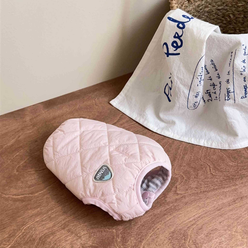 Utaqu pet márkájú ujjatlan mellény háziállatoknak – akril anyag, szabadidős stílus, ruházat téli használatra