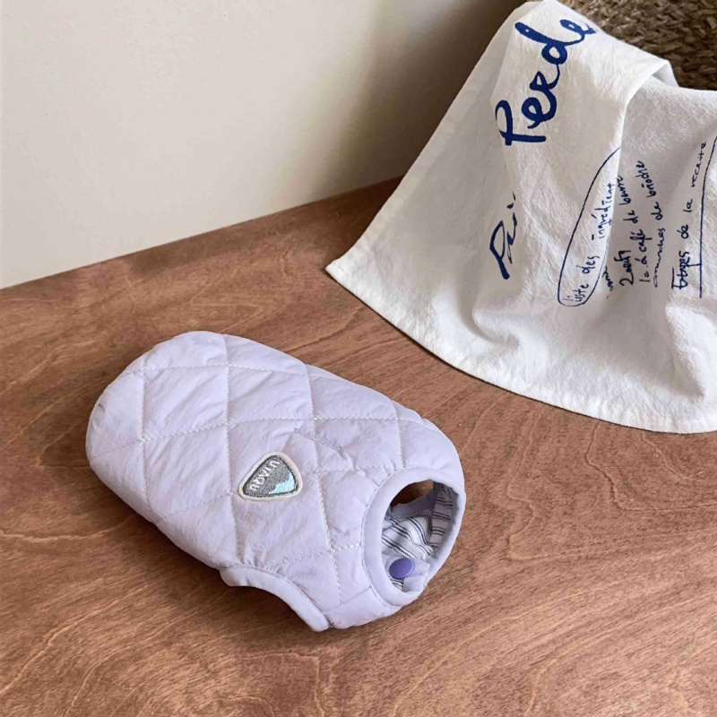 Utaqu pet márkájú ujjatlan mellény háziállatoknak – akril anyag, szabadidős stílus, ruházat téli használatra