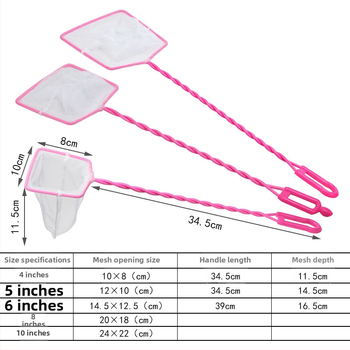 Duoban plastična mrežasta vrećica za akvarij, 0.067 kg, oprema za akvarij
