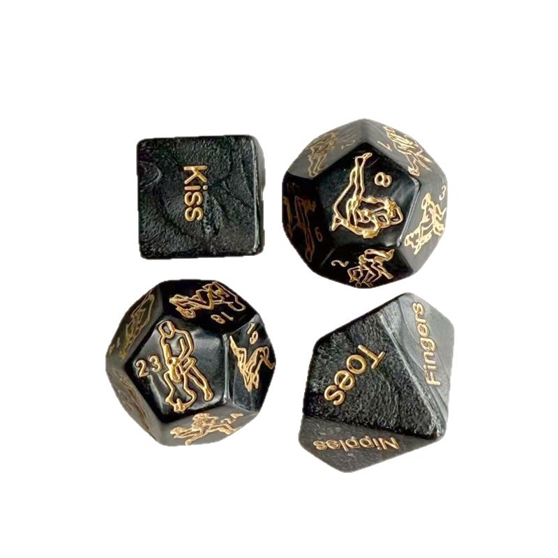 Četiri u jednom svijetleći višestrani set kockica, akril, 5000 komada, za šah i kartične igre