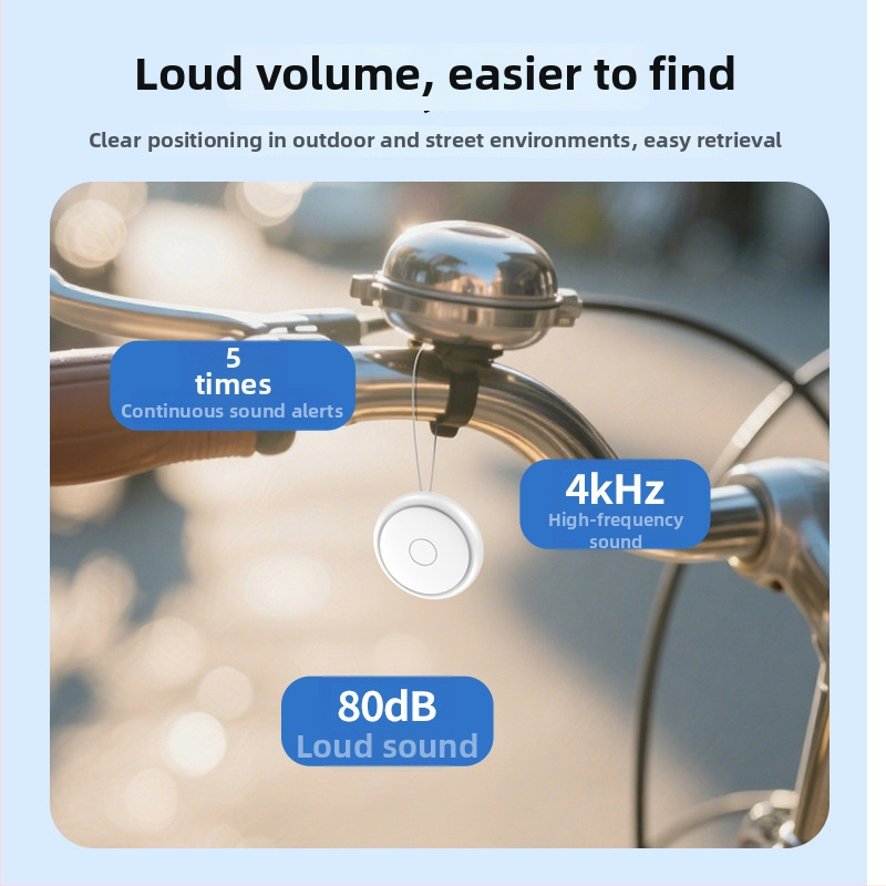 Устройство за проследяване с GPS – антизагубващо, за възрастни, деца, домашни любимци и ключове, ABS материал, Батерия 200, Тегло 8 g, модел FindGO
