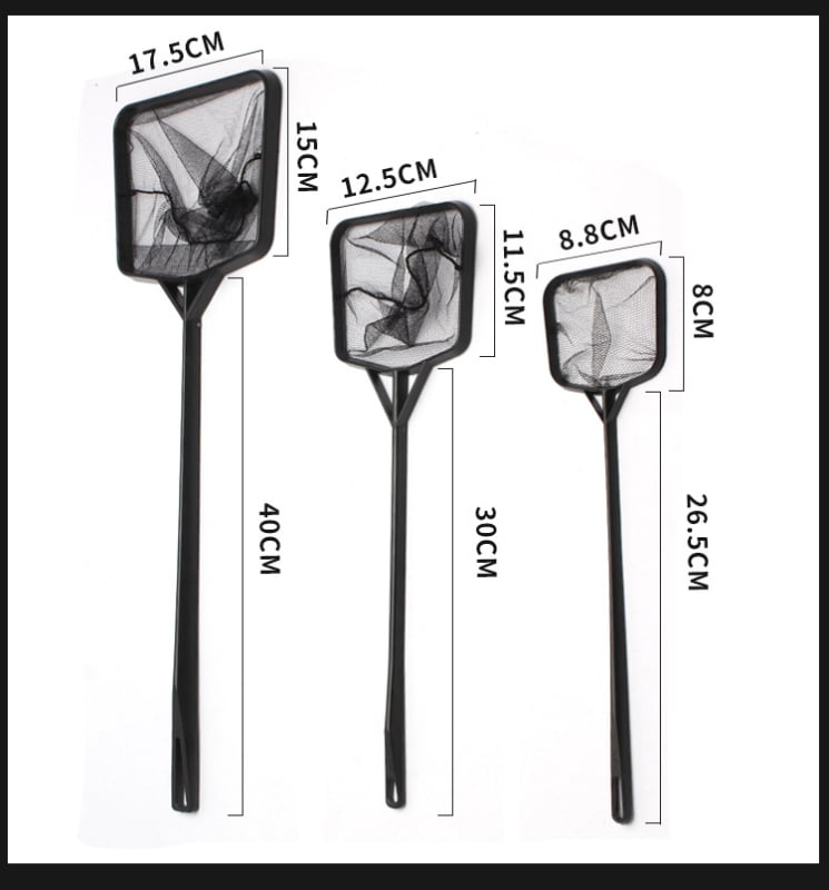 Akváriumi halászháló, műanyag, Beautiful fish márka, tömeg 100