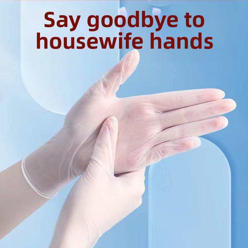 Jednokratne rukavice od PVC-a, prehrambena kvaliteta, prozirne, uobičajene debljine, pogodne za catering i pečenje