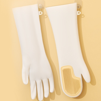 PVC ръкавици за миене на съдове, стандартна дебелина, кутия 150–200 бр., тегло 45–60 г