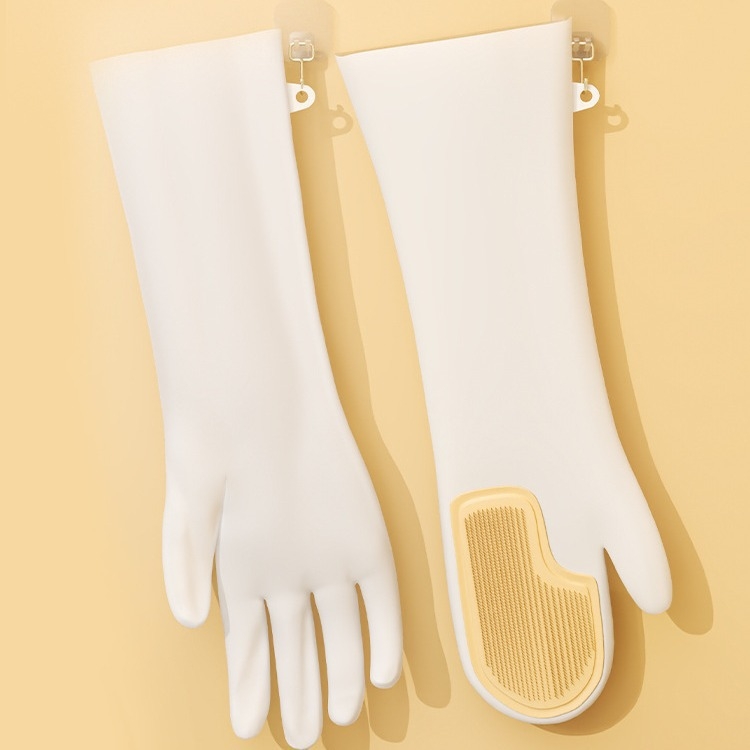 PVC ръкавици за миене на съдове, стандартна дебелина, кутия 150–200 бр., тегло 45–60 г