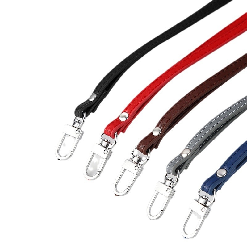 Ланярд за телефон с джоб за карта, Ultrafilm кожа, модерна простота, Kim Peak Ikadi