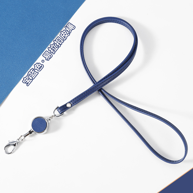 Ланярд за телефон с джоб за карта, Ultrafilm кожа, модерна простота, Kim Peak Ikadi