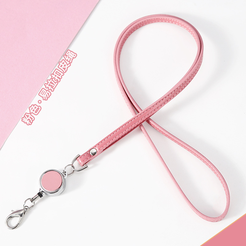 Ланярд за телефон с джоб за карта, Ultrafilm кожа, модерна простота, Kim Peak Ikadi