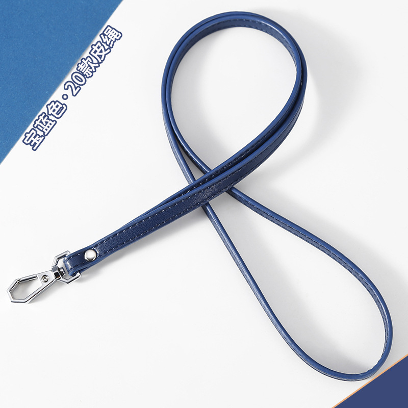 Ланярд за телефон с джоб за карта, Ultrafilm кожа, модерна простота, Kim Peak Ikadi