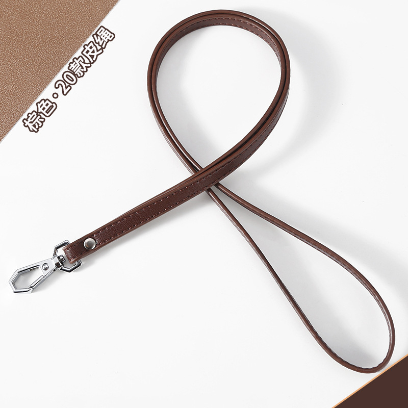 Ланярд за телефон с джоб за карта, Ultrafilm кожа, модерна простота, Kim Peak Ikadi