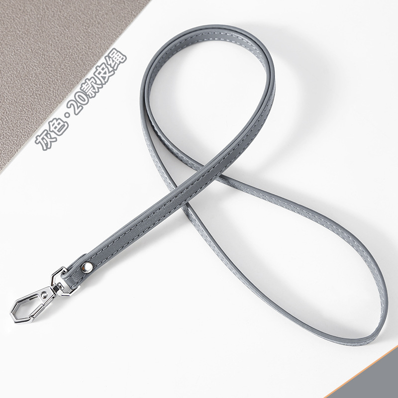 Ланярд за телефон с джоб за карта, Ultrafilm кожа, модерна простота, Kim Peak Ikadi