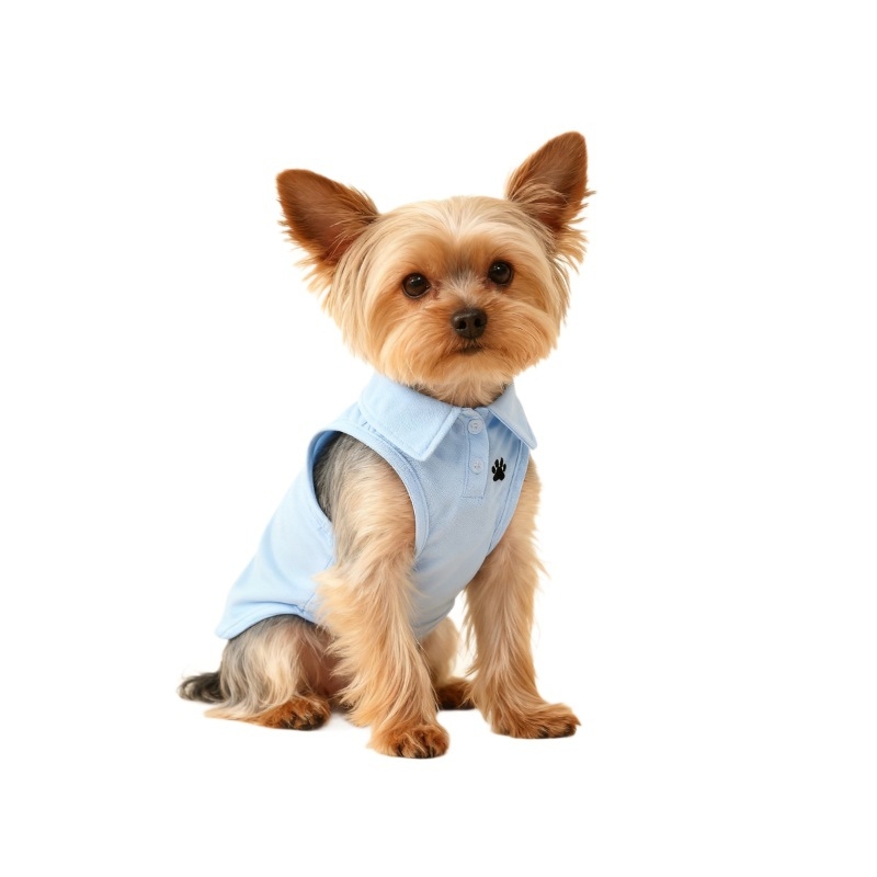 Поло тениска за домашни любимци, ежедневен стил, полиестер, целогодишна употреба, Wpet