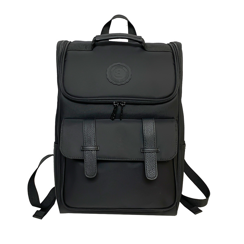 Ruksak Trendy Brand, Najlon, 20–35L, Pretinac za 15-inčni laptop, Zatvaranje na zip, Otporno na prskanje vode