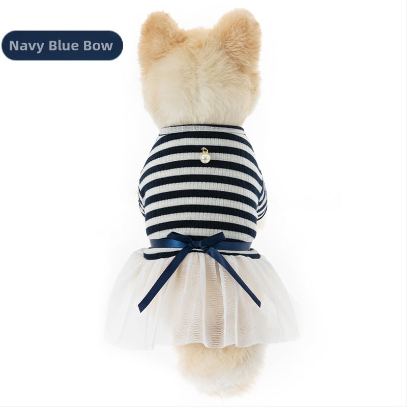 Fustă pentru animale de companie, design floral prințesă, unisex, poliester, Cat Deli