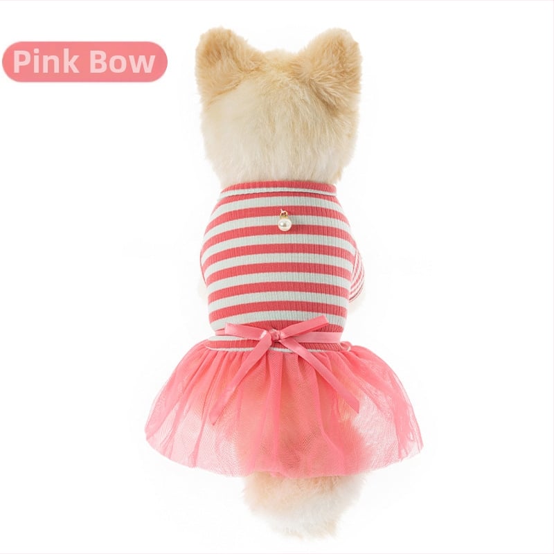 Fustă pentru animale de companie, design floral prințesă, unisex, poliester, Cat Deli