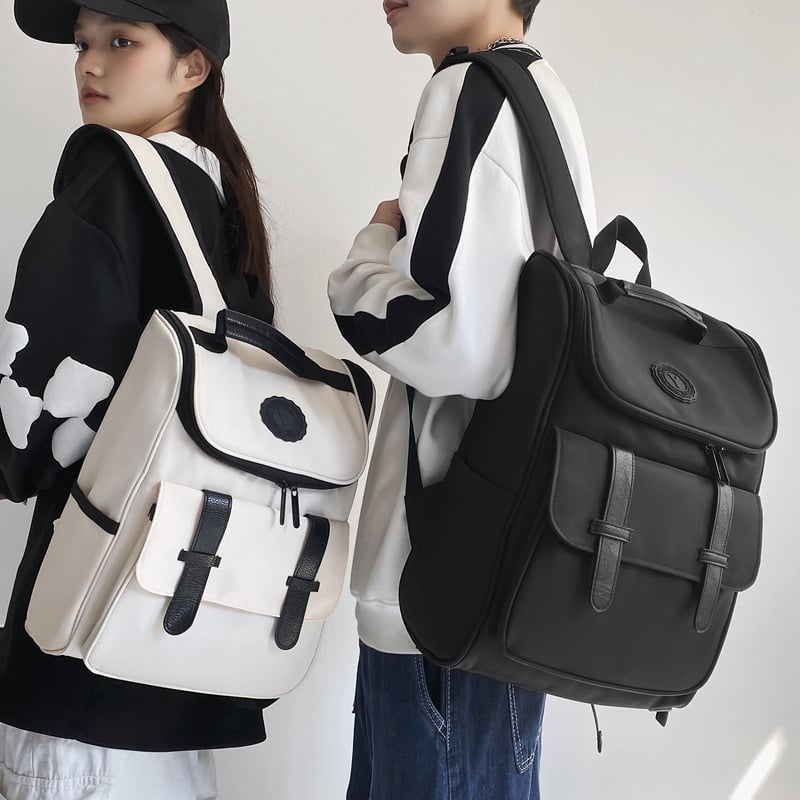 Nylon ruksak za školu, kapaciteta 20–35L, prozračan i vodootporan, s naramenicama s jastučićem zraka