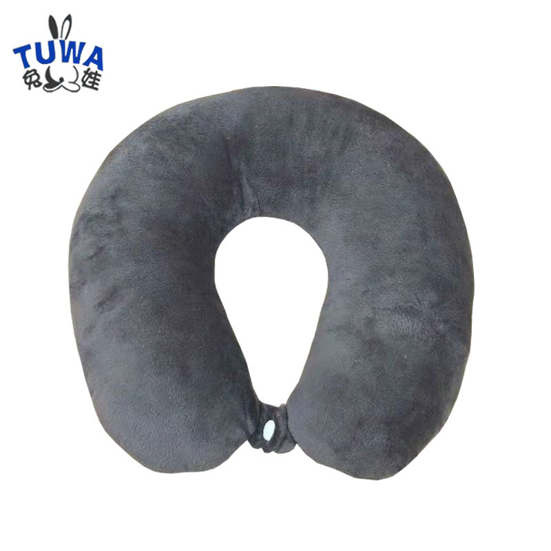 U-oblikovana putna jastučnica s PP pamučnim punjenjem za odrasle, kristalno mek materijal, moderni minimalistički stil, pogodna za putovanje autom, u uredu i zrakoplovom