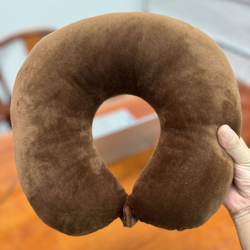 U-oblikovana putna jastučnica s PP pamučnim punjenjem za odrasle, kristalno mek materijal, moderni minimalistički stil, pogodna za putovanje autom, u uredu i zrakoplovom