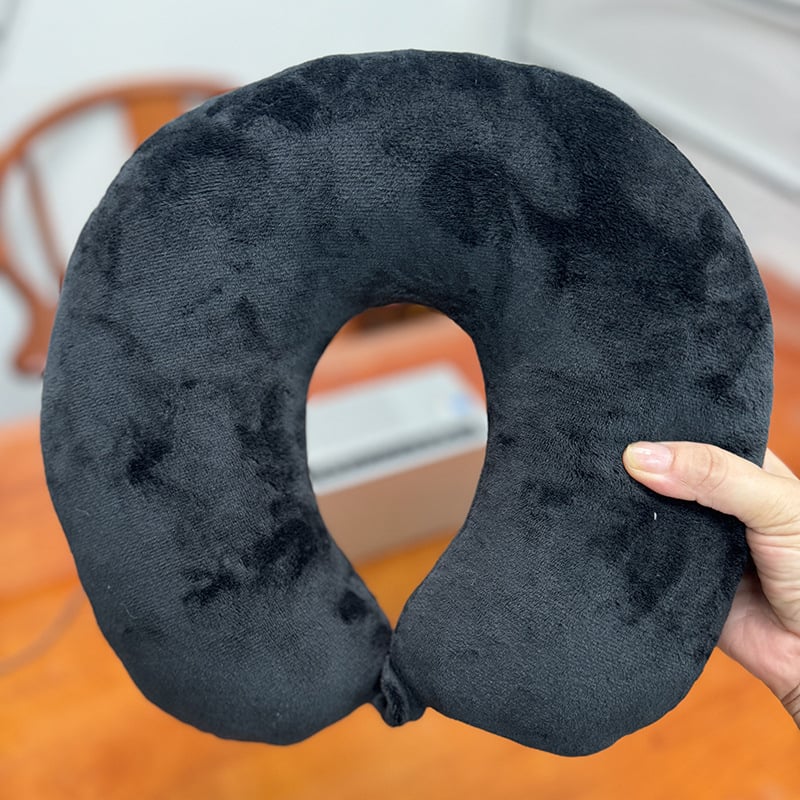 U-oblikovana putna jastučnica s PP pamučnim punjenjem za odrasle, kristalno mek materijal, moderni minimalistički stil, pogodna za putovanje autom, u uredu i zrakoplovom