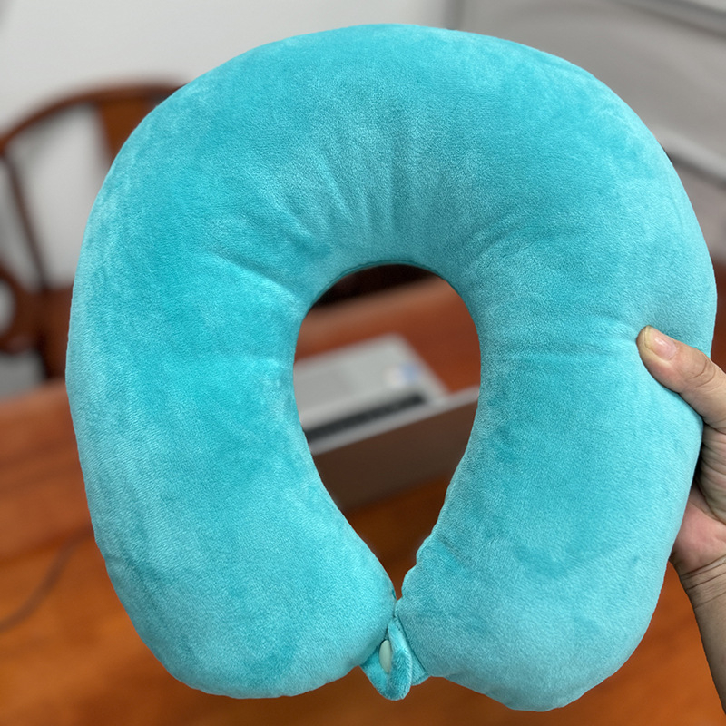 U-oblikovana putna jastučnica s PP pamučnim punjenjem za odrasle, kristalno mek materijal, moderni minimalistički stil, pogodna za putovanje autom, u uredu i zrakoplovom