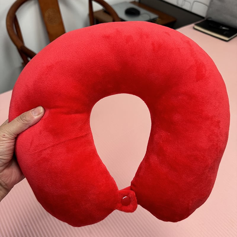 U-oblikovana putna jastučnica s PP pamučnim punjenjem za odrasle, kristalno mek materijal, moderni minimalistički stil, pogodna za putovanje autom, u uredu i zrakoplovom