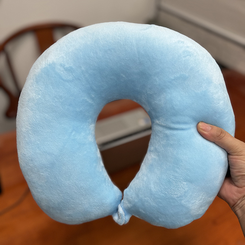 U-oblikovana putna jastučnica s PP pamučnim punjenjem za odrasle, kristalno mek materijal, moderni minimalistički stil, pogodna za putovanje autom, u uredu i zrakoplovom