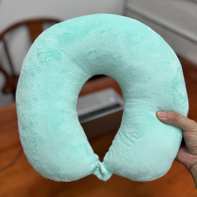 U-oblikovana putna jastučnica s PP pamučnim punjenjem za odrasle, kristalno mek materijal, moderni minimalistički stil, pogodna za putovanje autom, u uredu i zrakoplovom