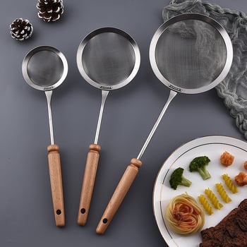 Site de strecurare din plasă cu mâner din fag — 304 oțel inoxidabil, model Ds-c 350773, Hengyue, stil modern minimalist