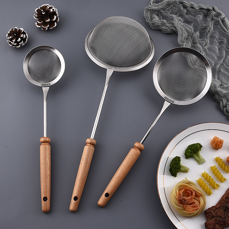 Site de strecurare din plasă cu mâner din fag — 304 oțel inoxidabil, model Ds-c 350773, Hengyue, stil modern minimalist