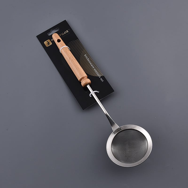 Site de strecurare din plasă cu mâner din fag — 304 oțel inoxidabil, model Ds-c 350773, Hengyue, stil modern minimalist