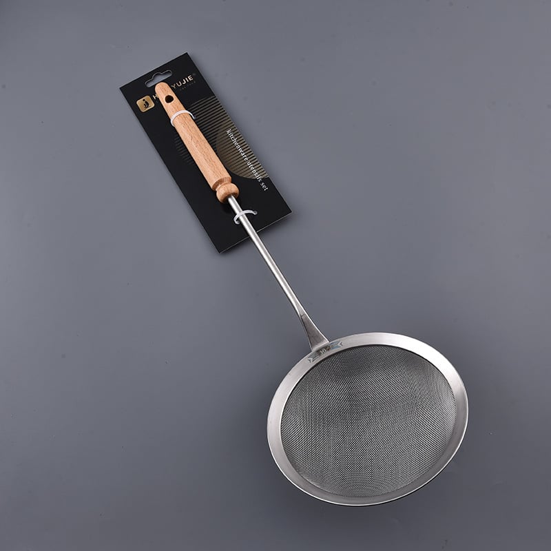 Site de strecurare din plasă cu mâner din fag — 304 oțel inoxidabil, model Ds-c 350773, Hengyue, stil modern minimalist